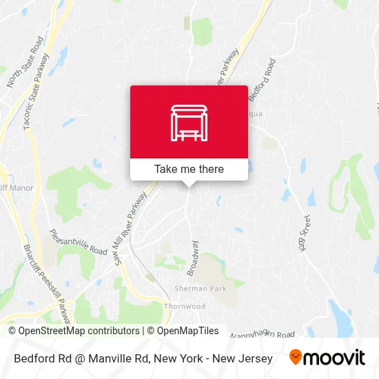 Bedford Rd @ Manville Rd map