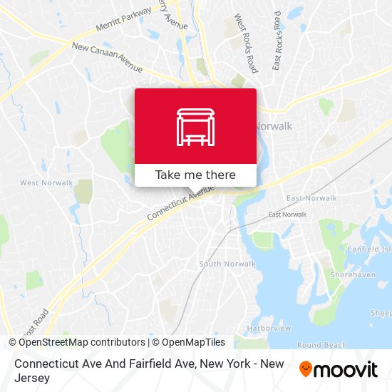 Mapa de Connecticut Ave And Fairfield Ave