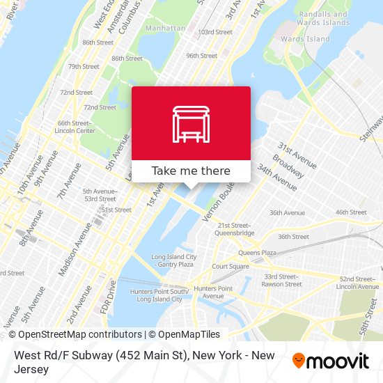 West Rd/F Subway (452 Main St) map