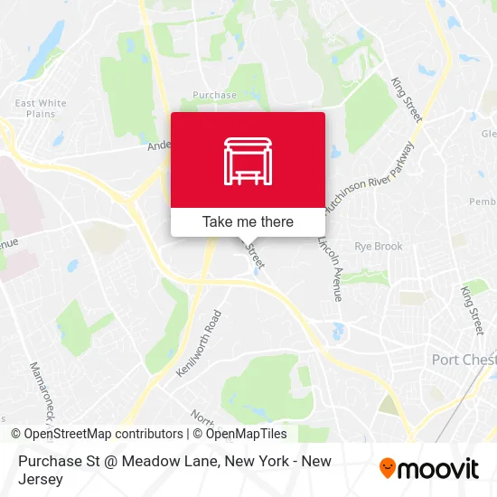 Purchase St @ Meadow Lane map