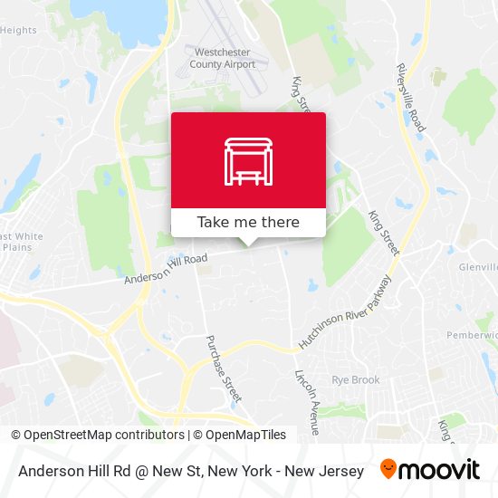 Mapa de Anderson Hill Rd @ New St