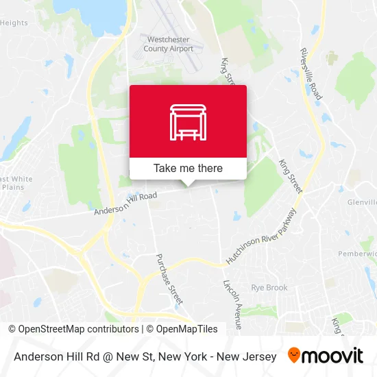 Anderson Hill Rd @ New St map