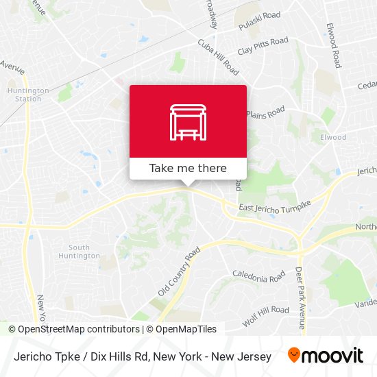 Jericho Tpke / Dix Hills Rd map