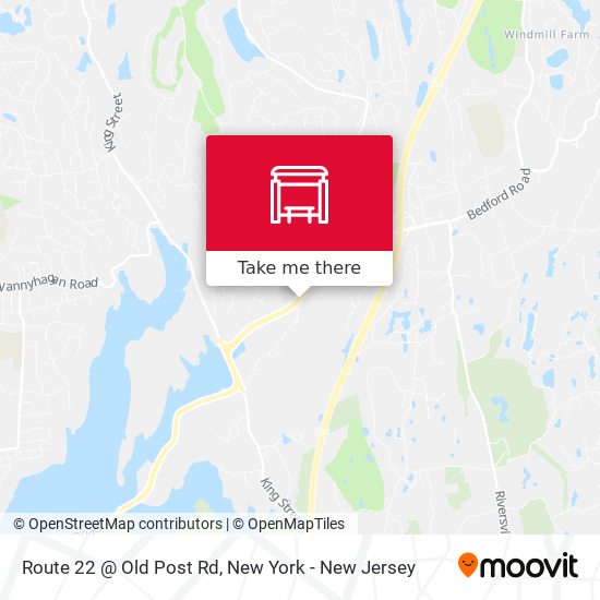 Route 22 @ Old Post Rd map