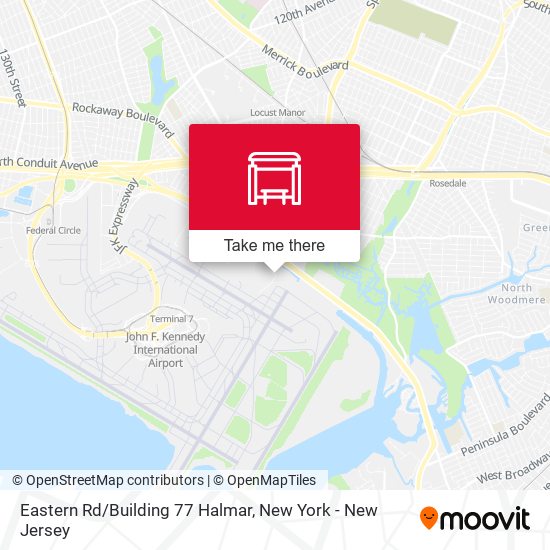Eastern Rd/Building 77 Halmar map