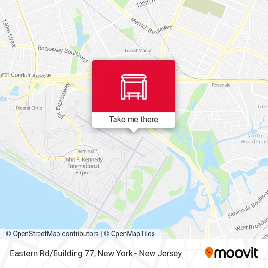 Eastern Rd/Building 77 map