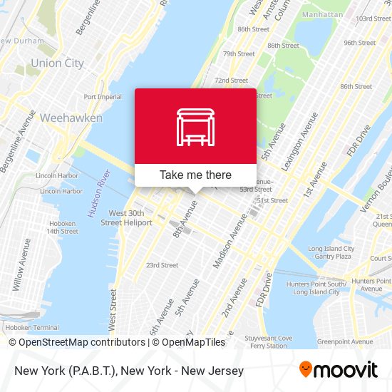 New York (P.A.B.T.) map