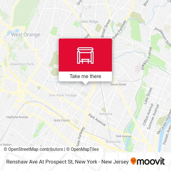 Renshaw Ave At Prospect St map
