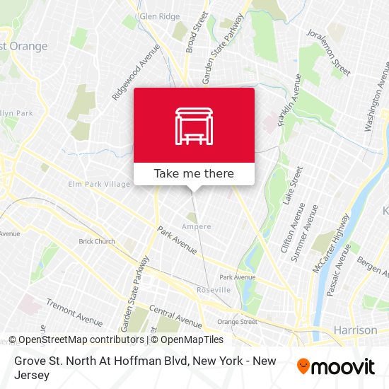 Grove St. North At Hoffman Blvd map