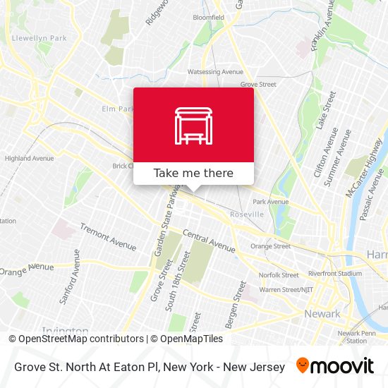 Grove St. North At Eaton Pl map