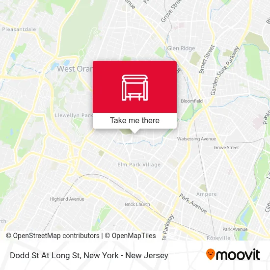 Dodd St At Long St map