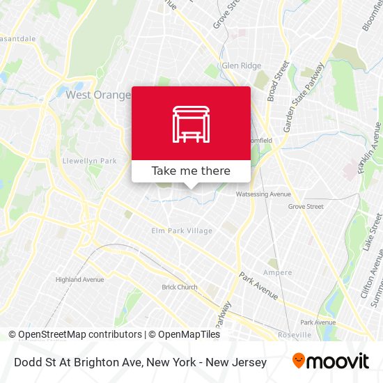 Mapa de Dodd St At Brighton Ave