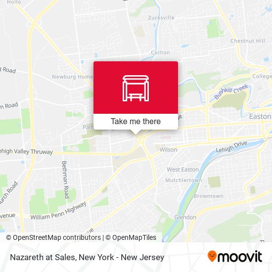 Mapa de Nazareth at Sales