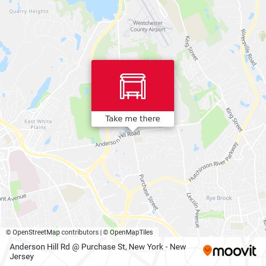 Mapa de Anderson Hill Rd @ Purchase St