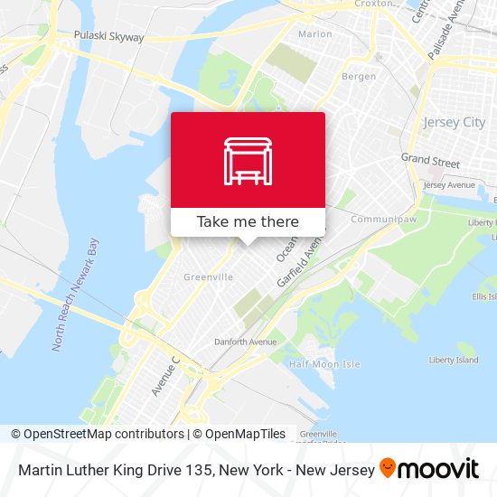 Mapa de Martin Luther King Drive 135