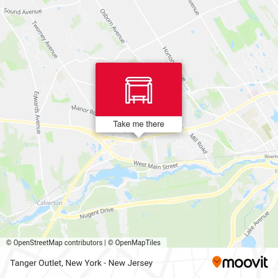 Tanger Outlet map