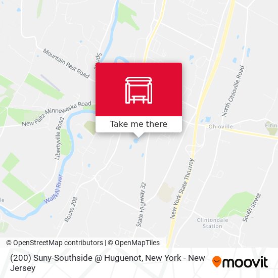 (200) Suny-Southside @ Huguenot map