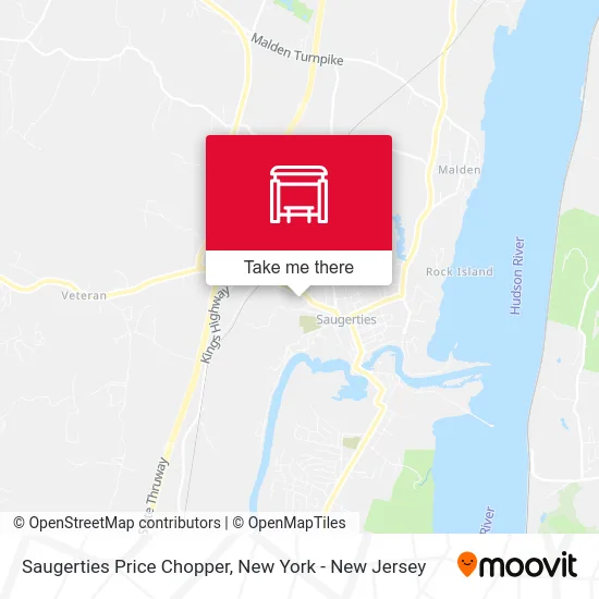 Saugerties Price Chopper map