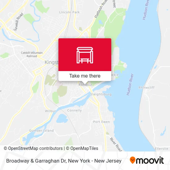 Broadway & Garraghan Dr map