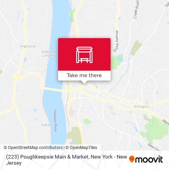 Mapa de (223) Poughkeepsie Main & Market