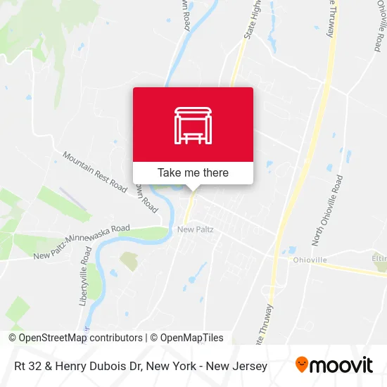Rt 32 & Henry Dubois Dr map