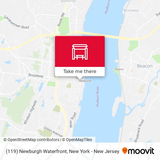 Mapa de (119) Newburgh Waterfront