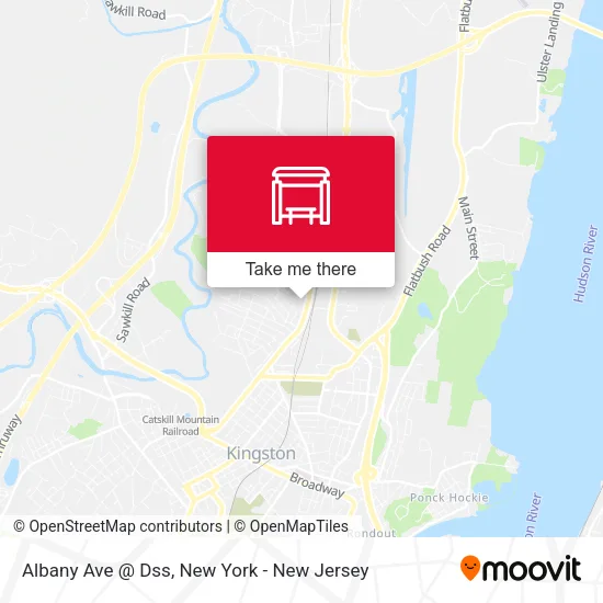 Albany Ave @ Dss map