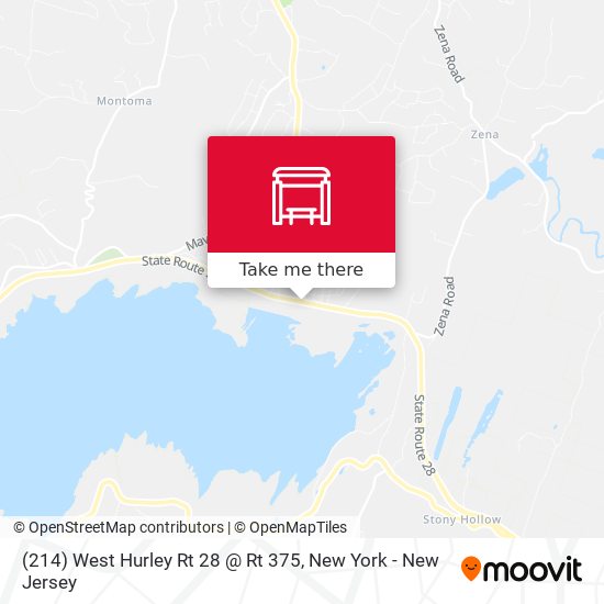 Mapa de (214) West Hurley Rt 28 @ Rt 375