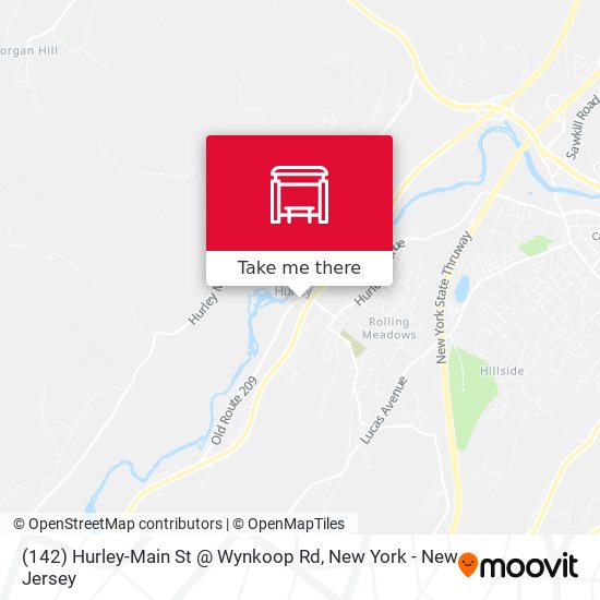 (142) Hurley-Main St @ Wynkoop Rd map