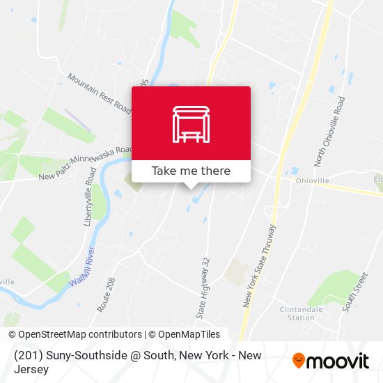 (201) Suny-Southside @ South map