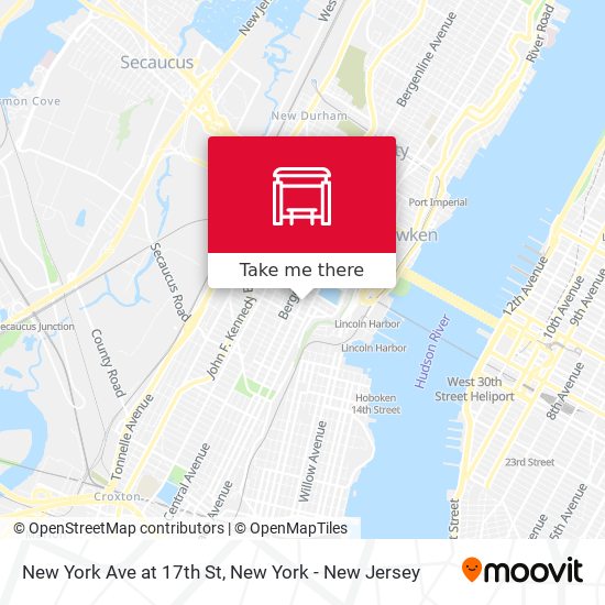 Mapa de New York Ave at 17th St