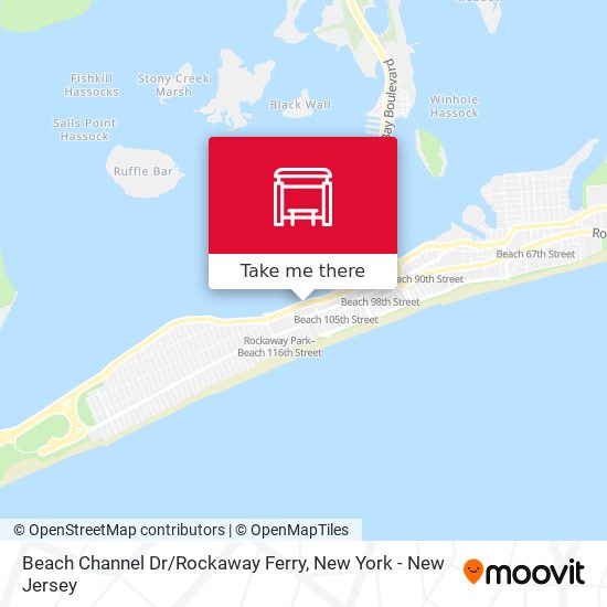 Beach Channel Dr / Rockaway Ferry map