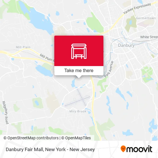 Danbury Fair Mall map