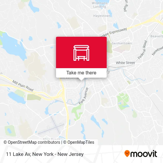 11 Lake Av map