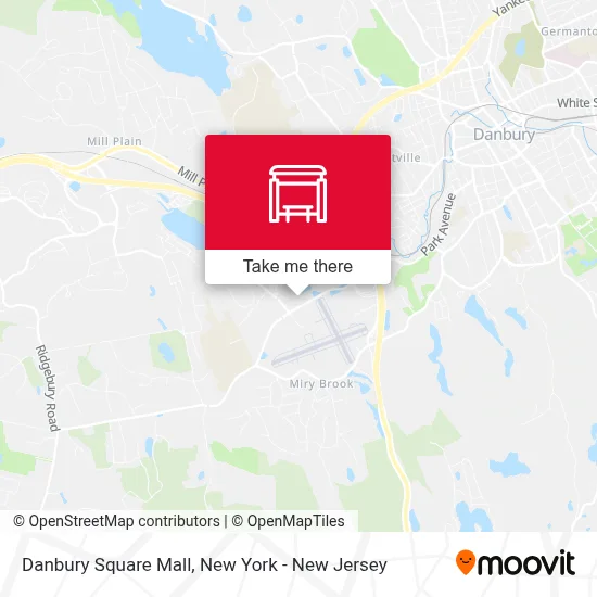 Danbury Square Mall map