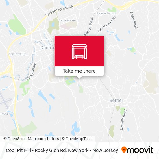 Mapa de Coal Pit Hill - Rocky Glen Rd