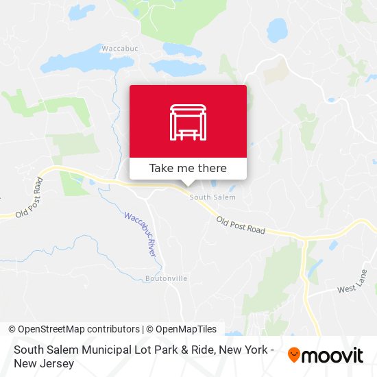 South Salem Municipal Lot Park & Ride map