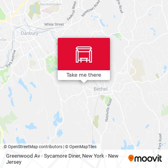 Greenwood Av - Sycamore Diner map