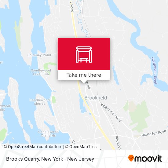 Mapa de Brooks Quarry
