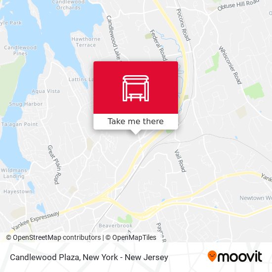 Candlewood Plaza map