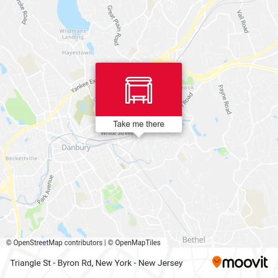 Triangle St - Byron Rd map