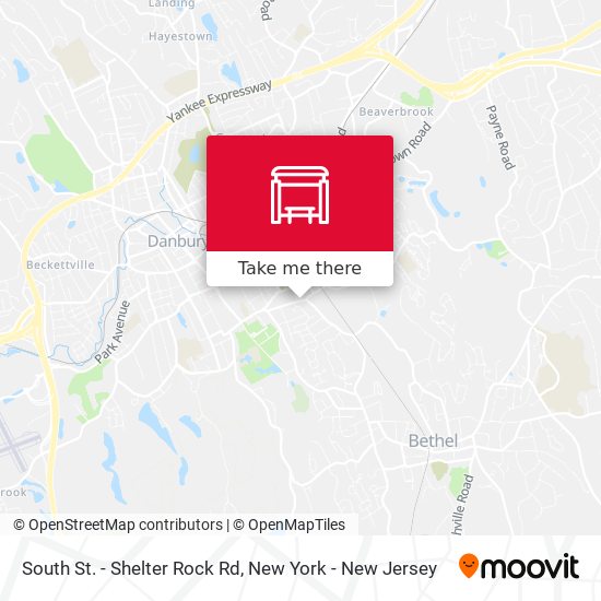 South St. - Shelter Rock Rd map