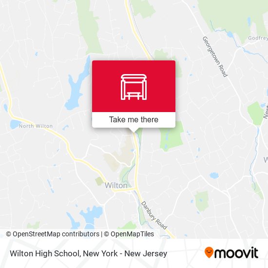 Wilton High School map