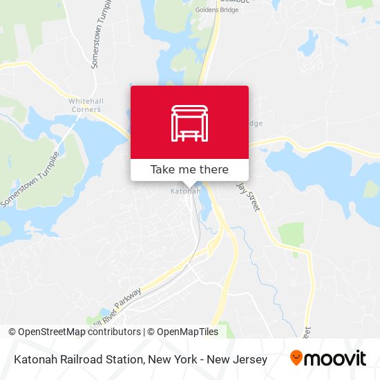 Katonah Railroad Station map