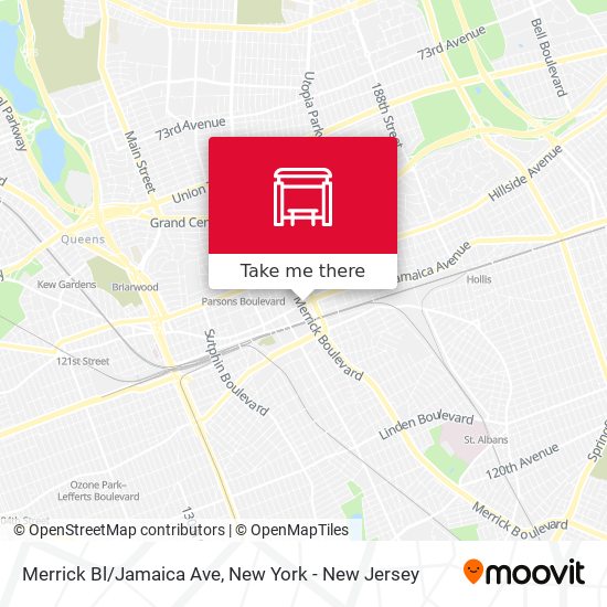 Merrick Bl/Jamaica Ave map