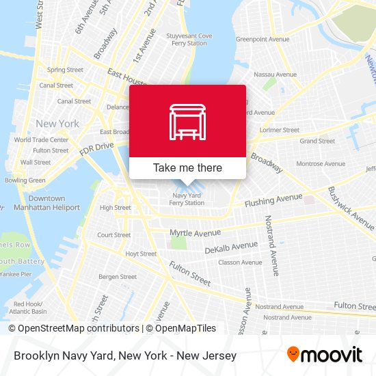 Mapa de Brooklyn Navy Yard