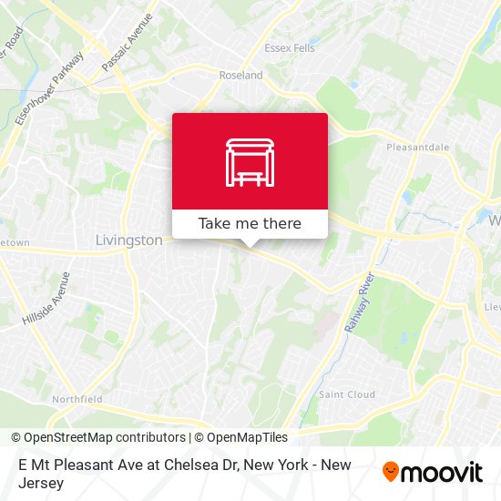 Mapa de E Mt Pleasant Ave at Chelsea Dr