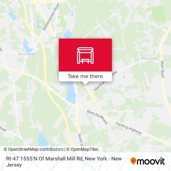 Rt-47 1555'N Of Marshall Mill Rd map