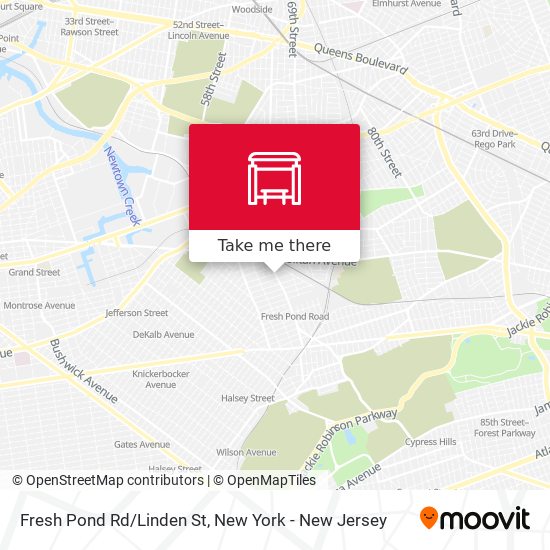 Mapa de Fresh Pond Rd/Linden St