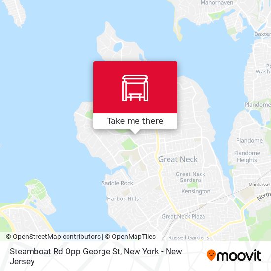 Mapa de Steamboat Rd Opp George St